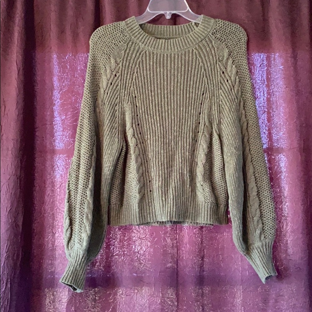 Cropped sweater